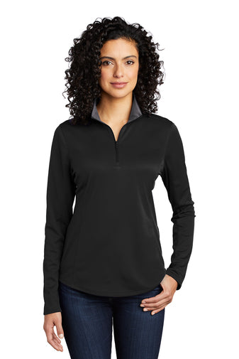 Port Authority ® Ladies Silk Touch ™ Performance 1/4-Zip