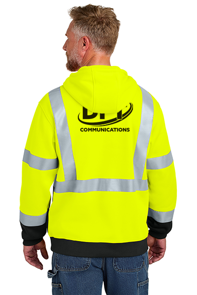 CornerStone® ANSI 107 Class 3 Heavy-Duty Fleece Pullover Hoodie