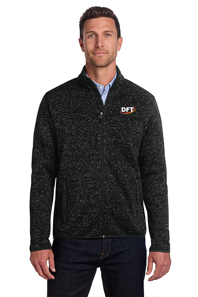 Port Authority® Sweater Fleece Jacket
