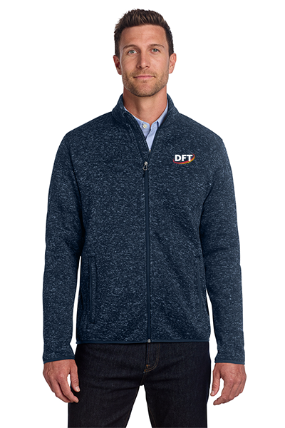 Port Authority® Sweater Fleece Jacket