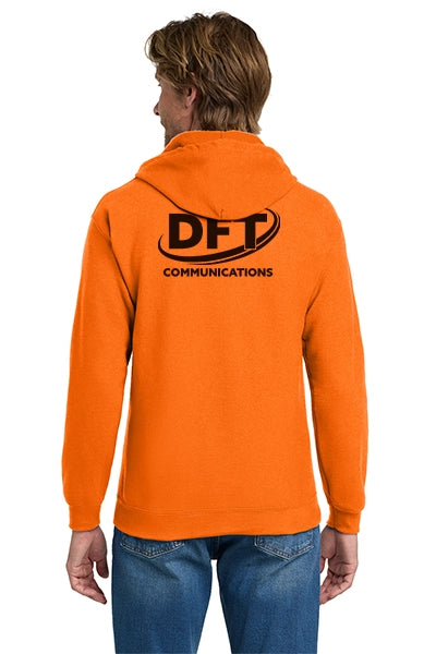 Gildan® Heavy Blend™ Full-Zip Hooded Sweatshirt - Safety Colors