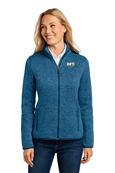 Port Authority® Women's Sweater Fleece Jacket