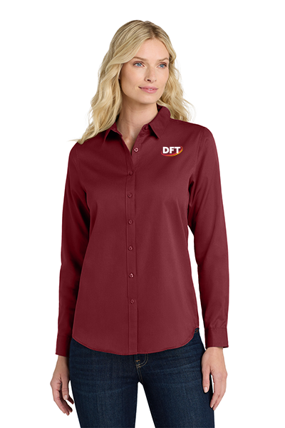 Port Authority® Women's Long Sleeve SuperPro React ™