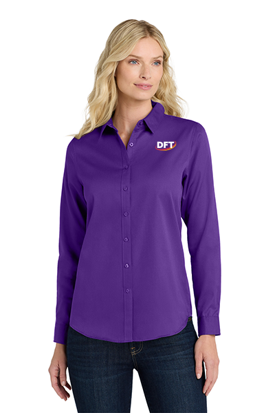 Port Authority® Women's Long Sleeve SuperPro React ™