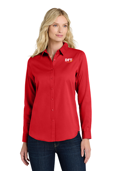 Port Authority® Women's Long Sleeve SuperPro React ™