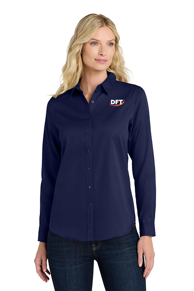 Port Authority® Women's Long Sleeve SuperPro React ™