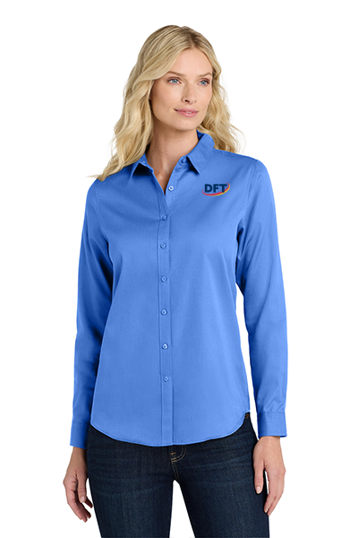 Port Authority® Women's Long Sleeve SuperPro React ™