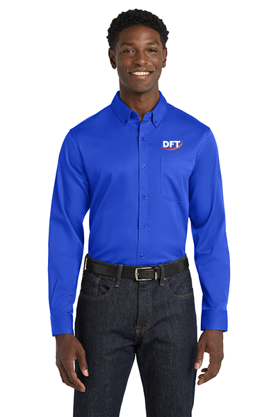 Port Authority® Long Sleeve SuperPro React™ Twill Shirt