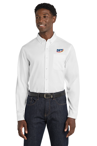 Port Authority® Long Sleeve SuperPro React™ Twill Shirt