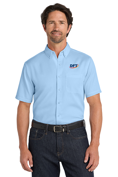 Port Authority® Short Sleeve SuperPro React™ Twill Shirt