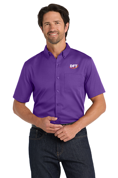 Port Authority® Short Sleeve SuperPro React™ Twill Shirt