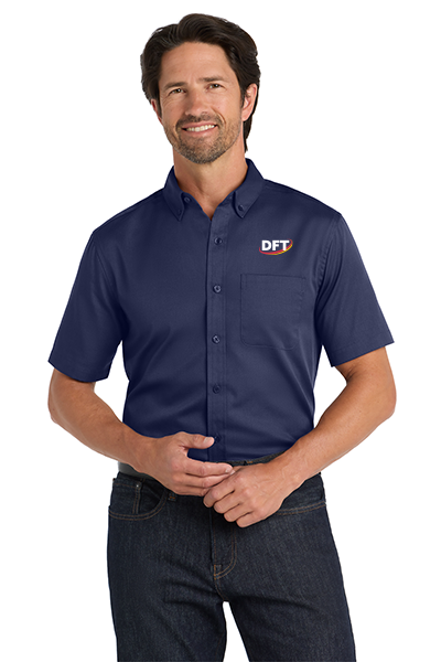 Port Authority® Short Sleeve SuperPro React™ Twill Shirt