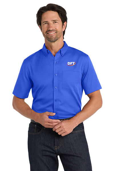 Port Authority® Short Sleeve SuperPro React™ Twill Shirt