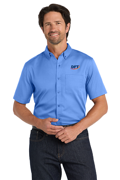 Port Authority® Short Sleeve SuperPro React™ Twill Shirt