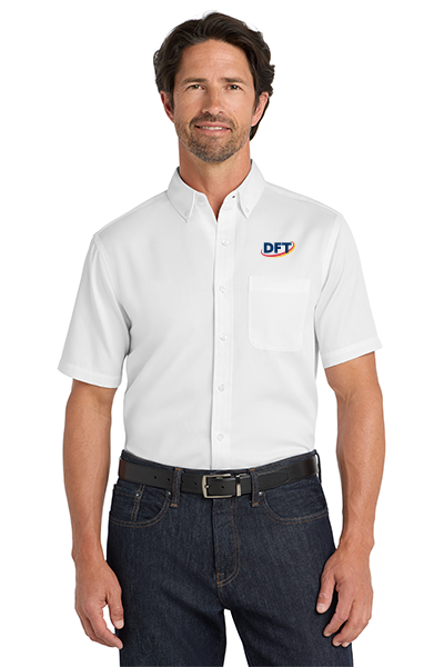 Port Authority® Short Sleeve SuperPro React™ Twill Shirt