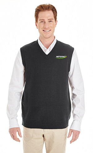 Harriton Men's Pilbloc™ V-Neck Sweater Vest