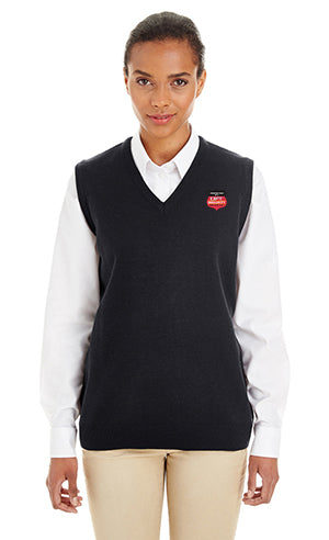 Harriton Ladies' Pilbloc™ V-Neck Sweater Vest