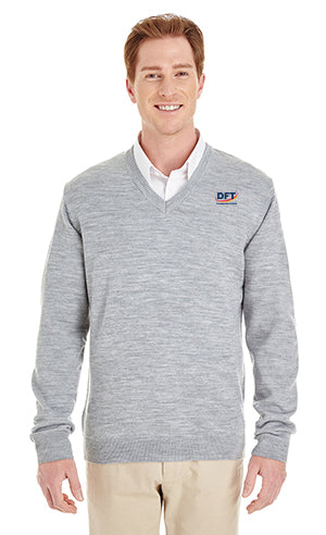 Harriton Men's Pilbloc™ V-Neck Sweater