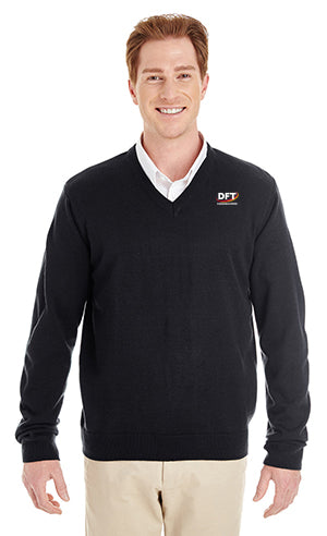 Harriton Men's Pilbloc™ V-Neck Sweater