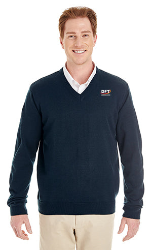 Harriton Men's Pilbloc™ V-Neck Sweater