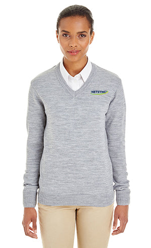 Harriton Ladies' Pilbloc™ V-Neck Sweater