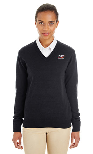 Harriton Ladies' Pilbloc™ V-Neck Sweater