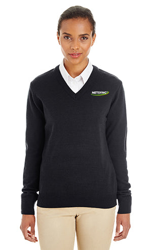 Harriton Ladies' Pilbloc™ V-Neck Sweater